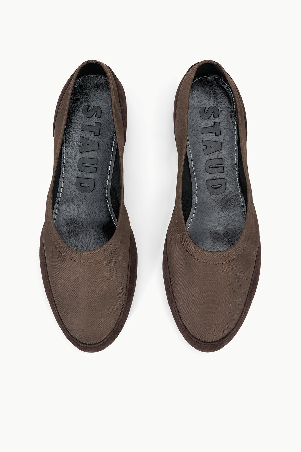 STAUD ALBA SPORT BALLET FLAT ESPRESSO - 8
