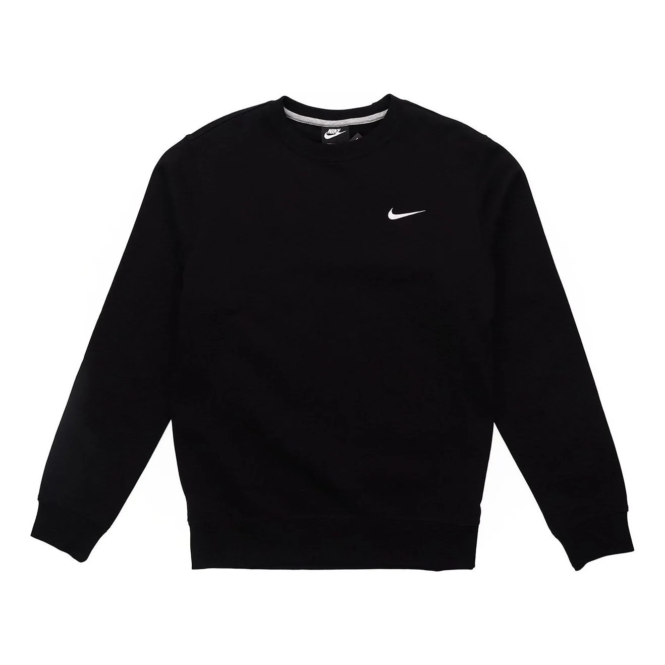 Nike Solid Color Fleece Lined Stay Warm Pullover Black 916609-010 - 1
