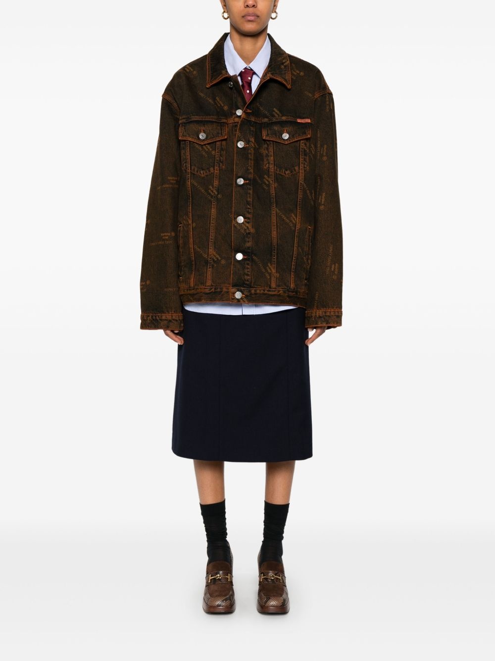 Oversized denim jacket - 3