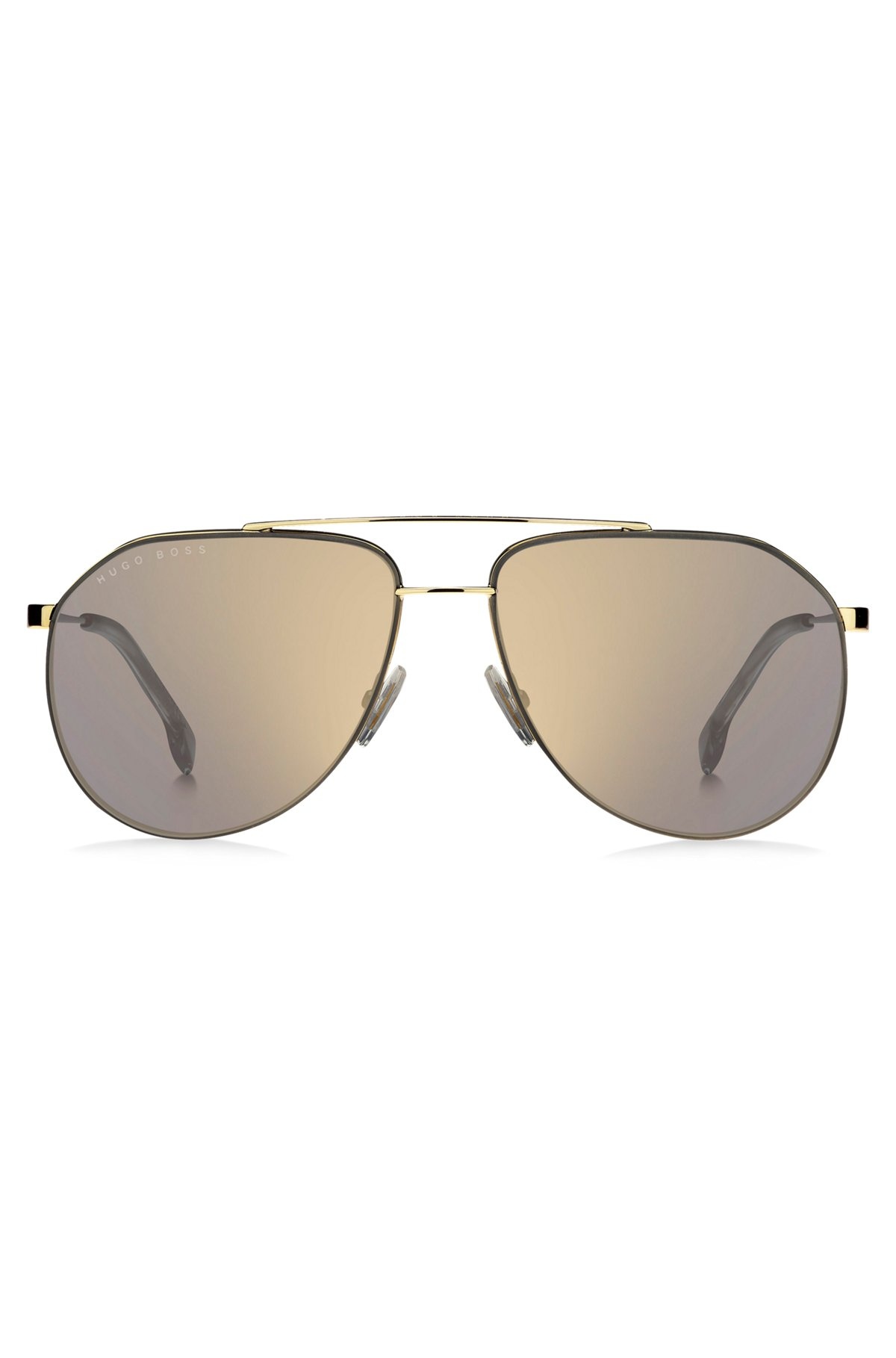 DOUBLE-BRIDGE SUNGLASSES WITH FORK TEMPLES - 3