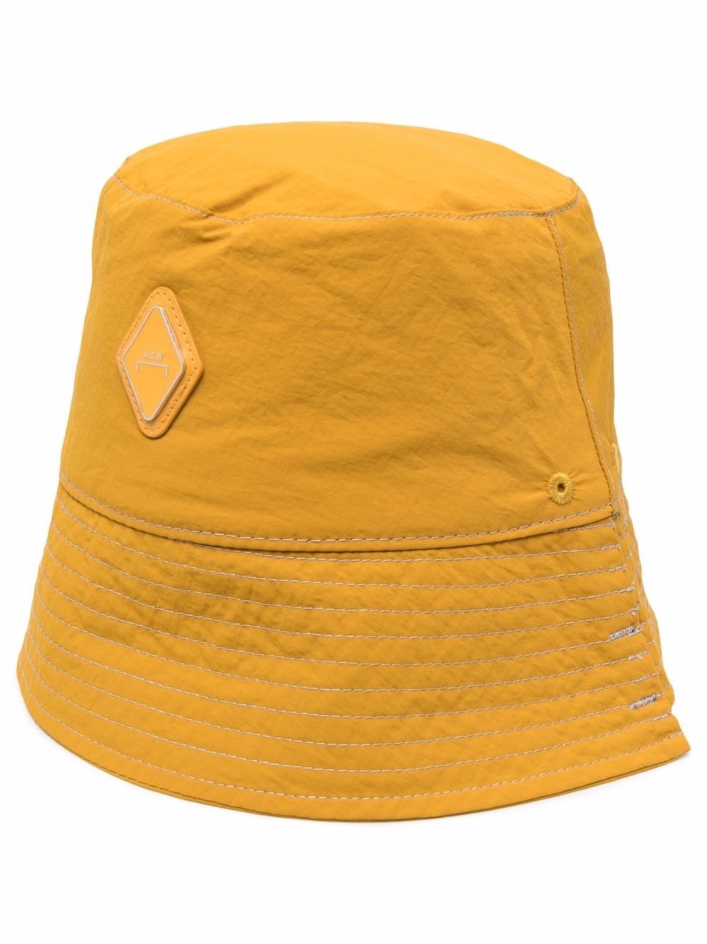 logo-patch bucket hat - 1