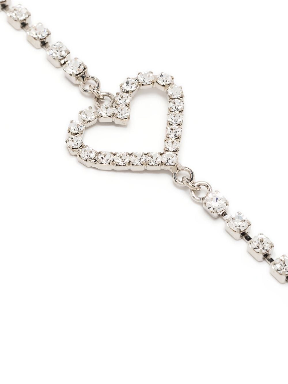 crystal heart body chain - 3