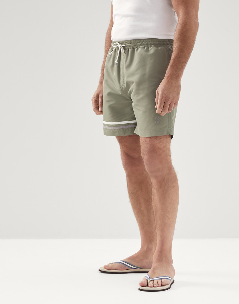 Swim shorts with stripe details 1