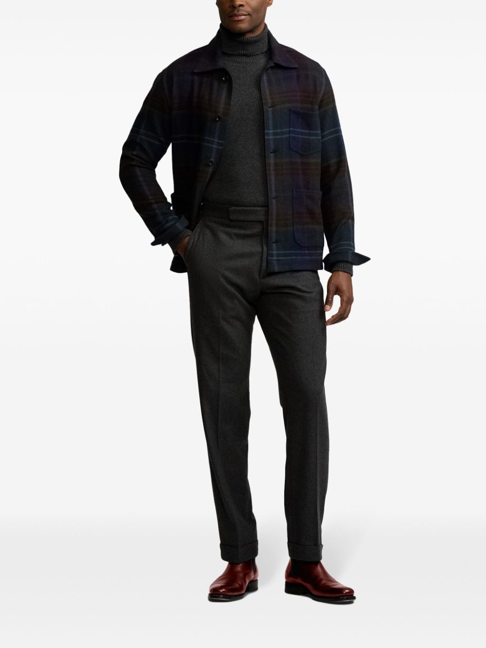 plaid shirt - 2