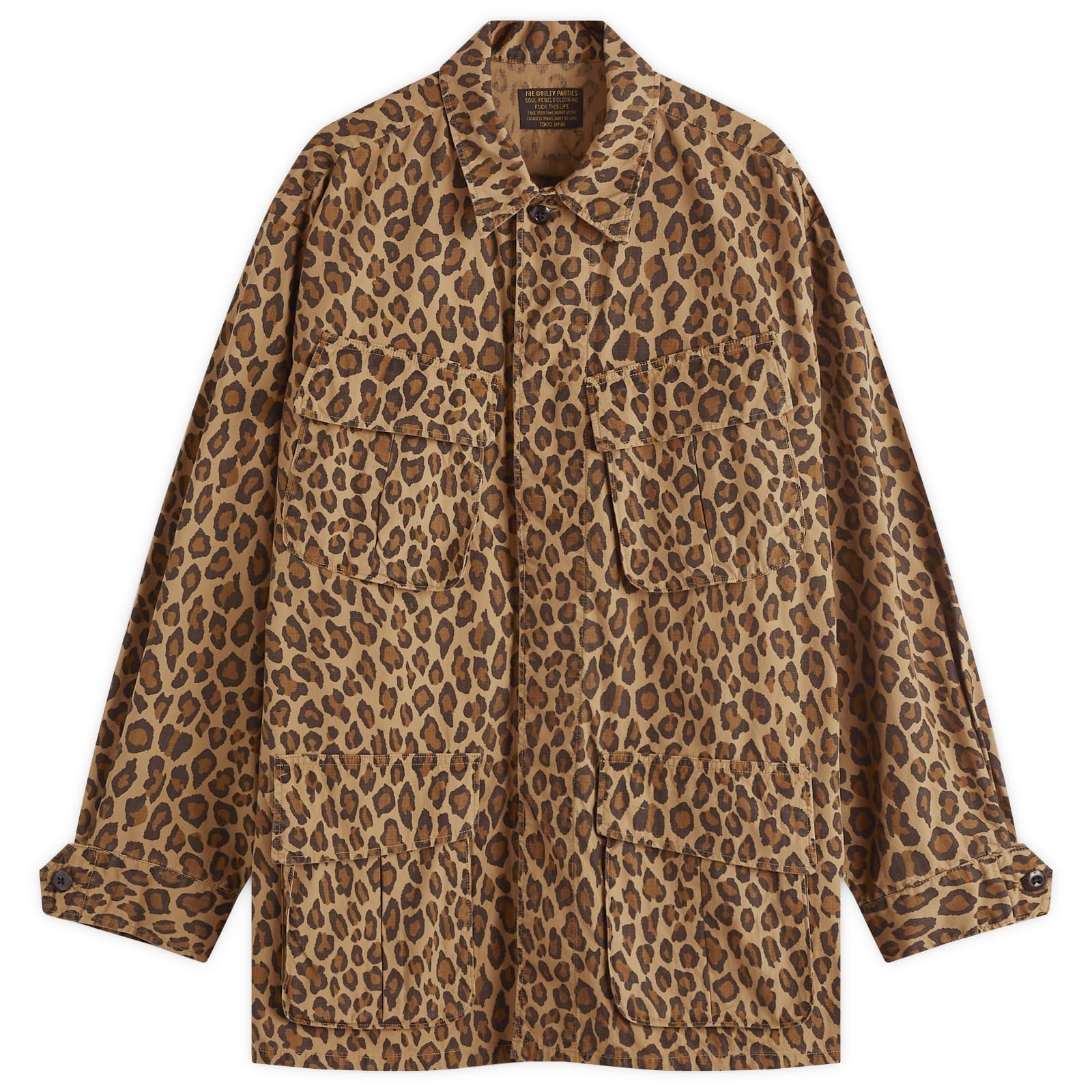 Wacko Maria Type-2 Leopard Fatigue Jacket - 1