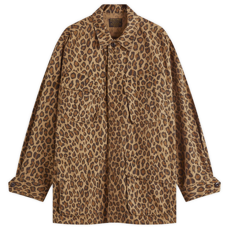 Wacko Maria Type-2 Leopard Fatigue Jacket 1