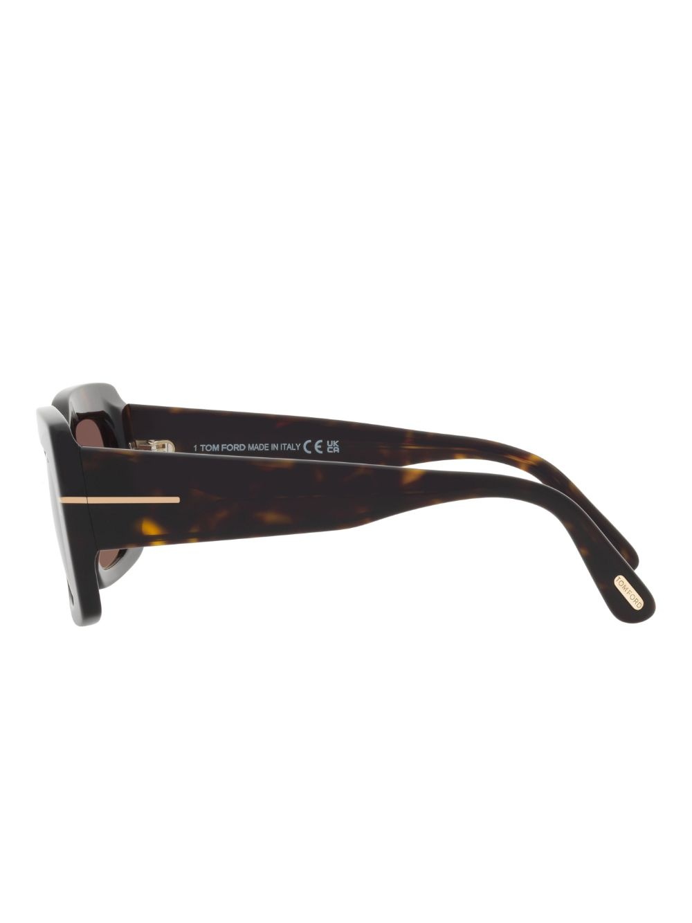 geometric-frame sunglasses - 3