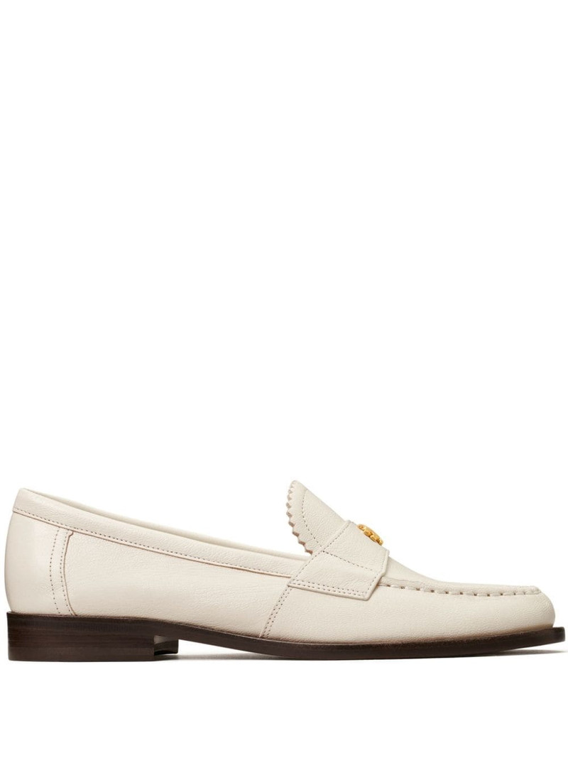 Double T leather loafers 1