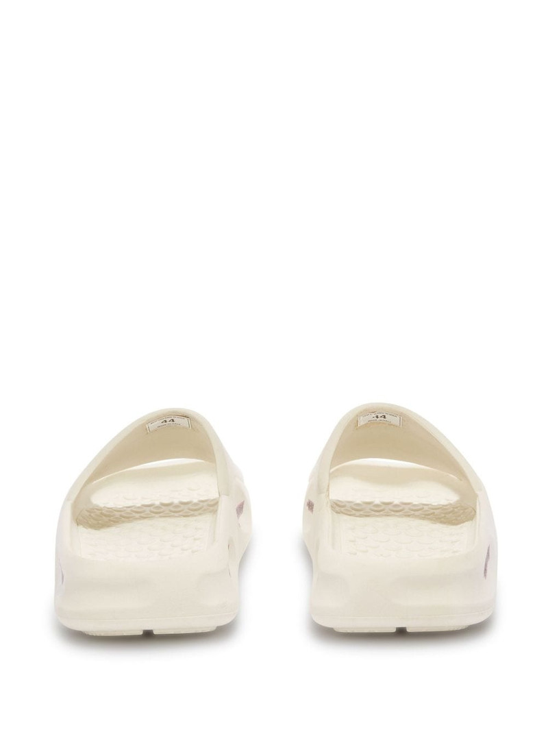Eco Moulded logo-embossed slides 3