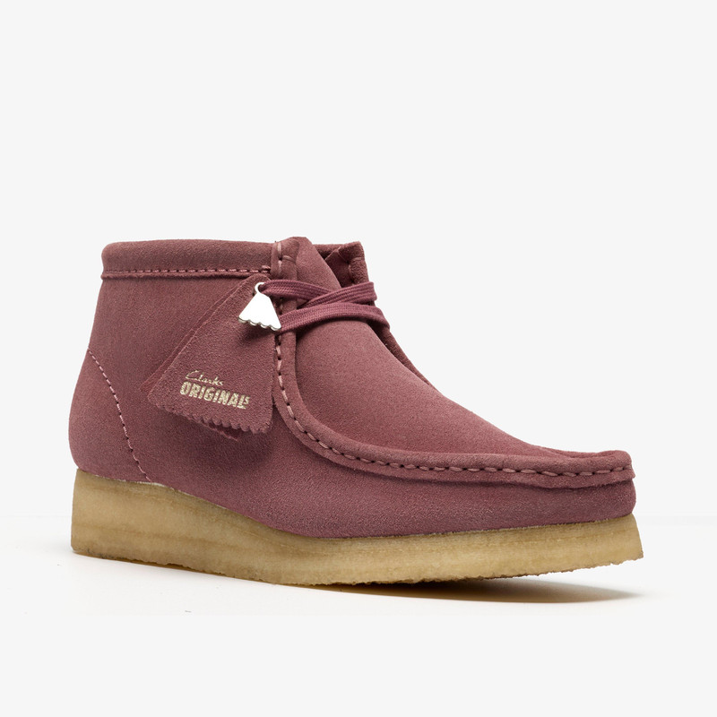 Wallabee Boot Rose Brown Suede 5