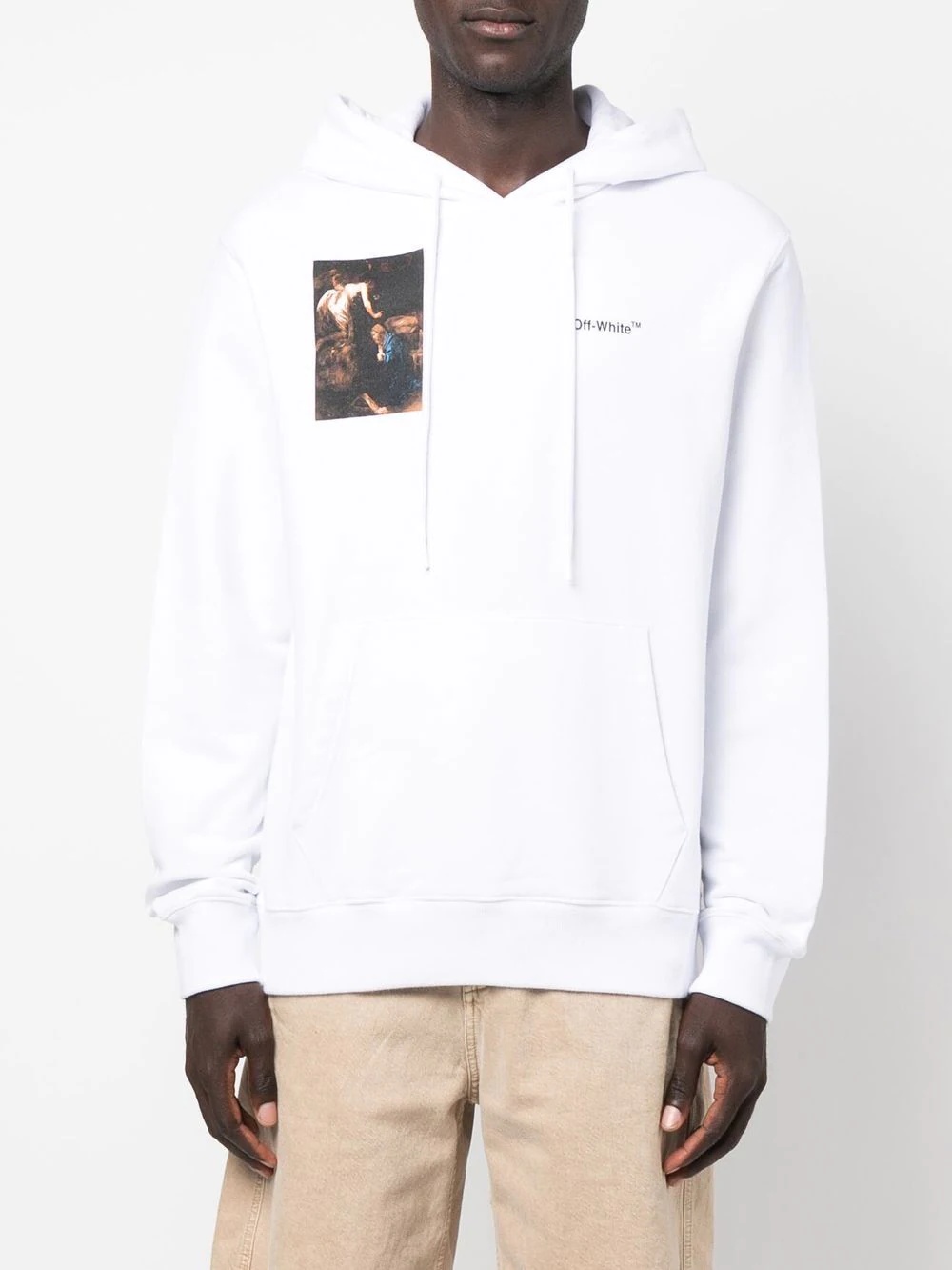 Caravaggio printed hoodie - 3