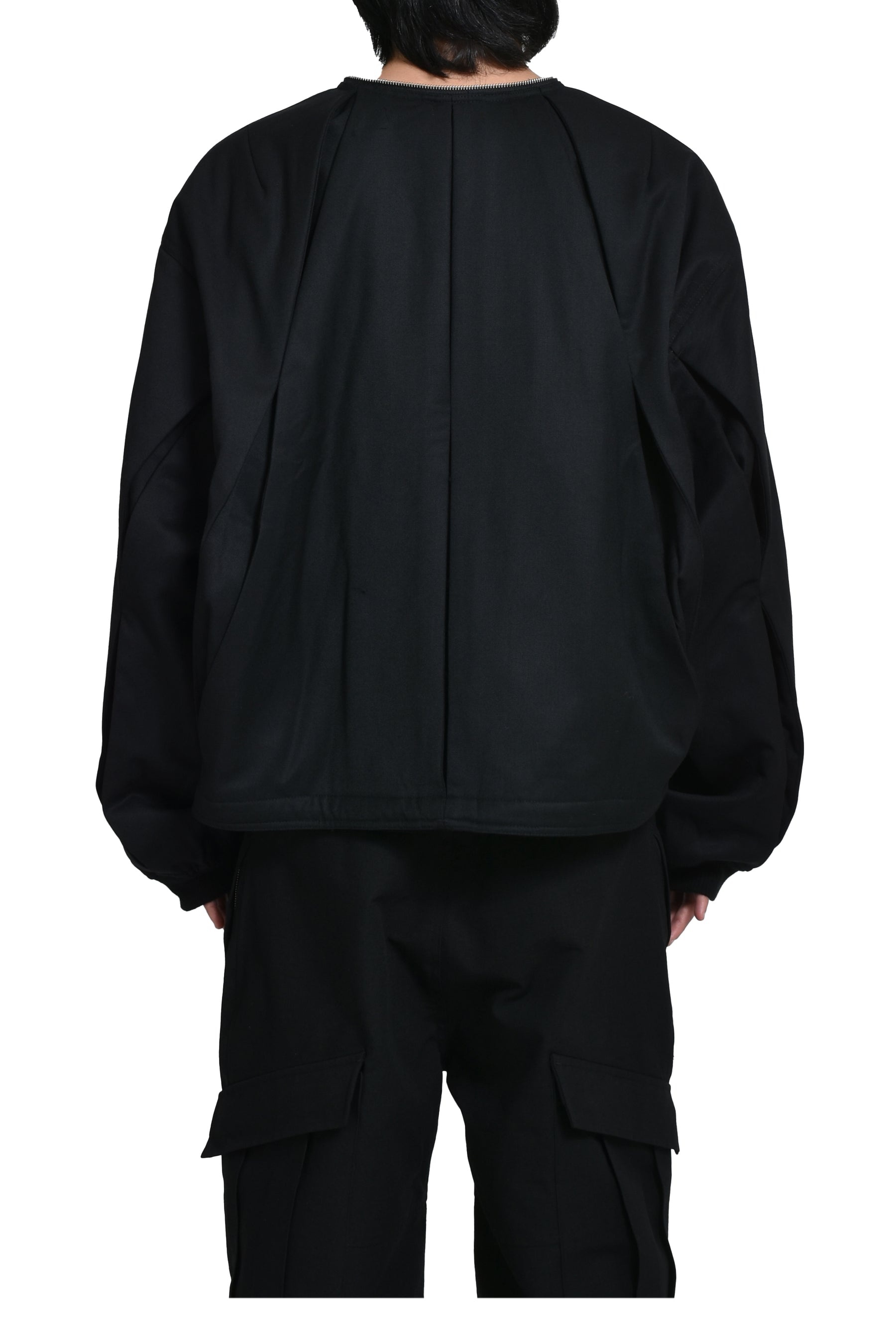 REIA HOODED PARACHUTE JACKET / BLK - 7