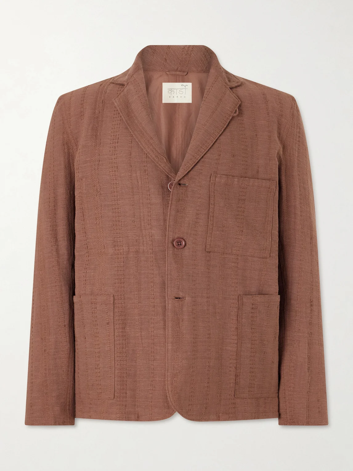 Somesh Cotton-Jacquard Suit Jacket - 1