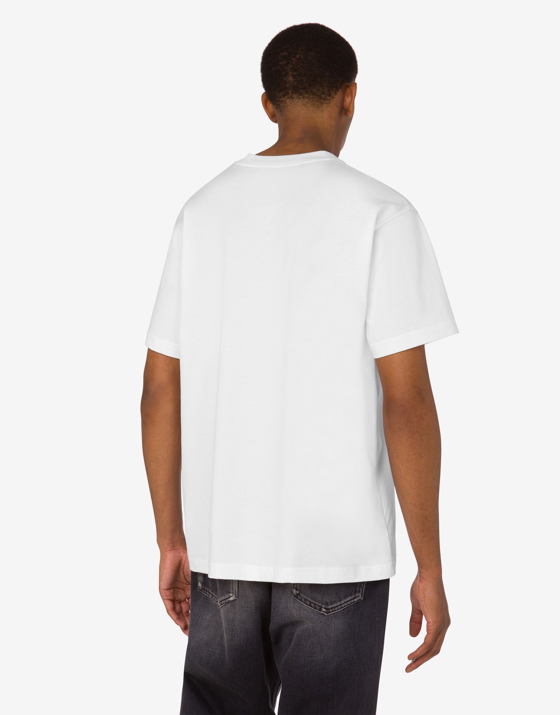 PRINTED ORGANIC COTTON JERSEY T-SHIRT - 3