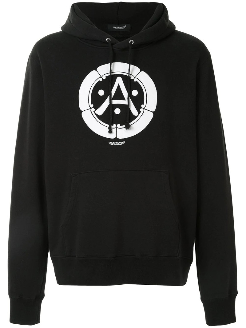 graphic print hoodie 1