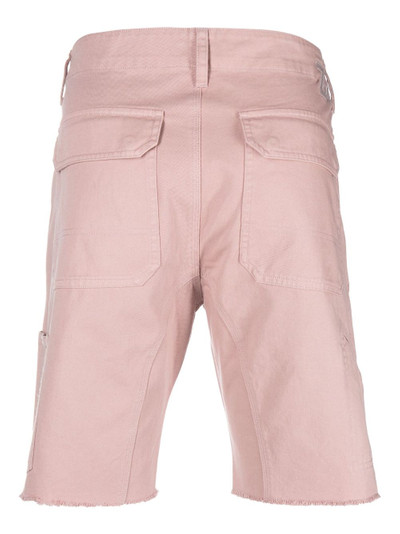 Zadig & Voltaire logo-patch cotton bermuda shorts outlook