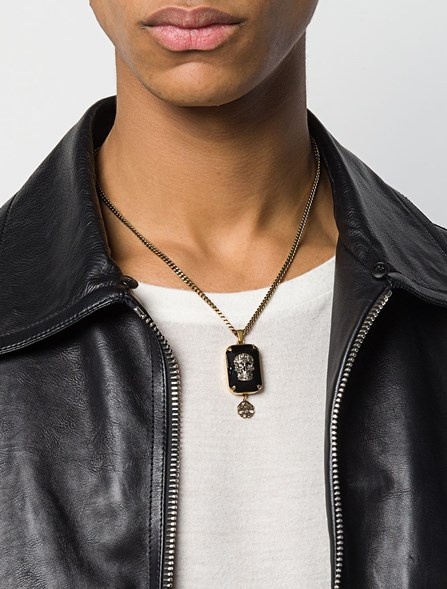 Gold Skull Necklace - 3