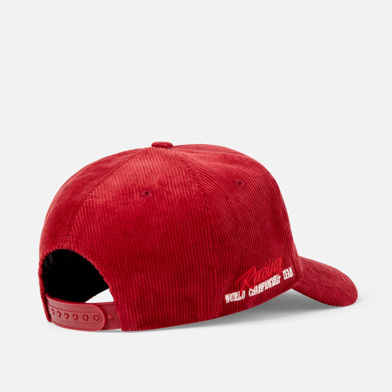 Duke Red Corduroy Cap 4