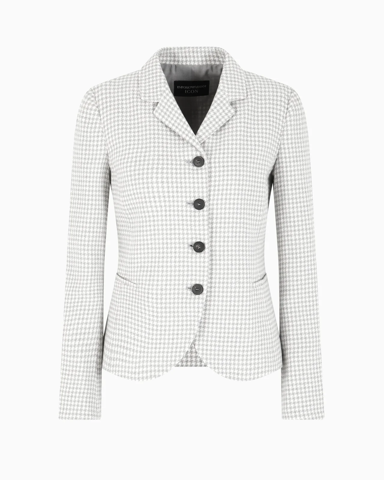 ICON JACKET IN HOUNDSTOOTH JACQUARD - 1