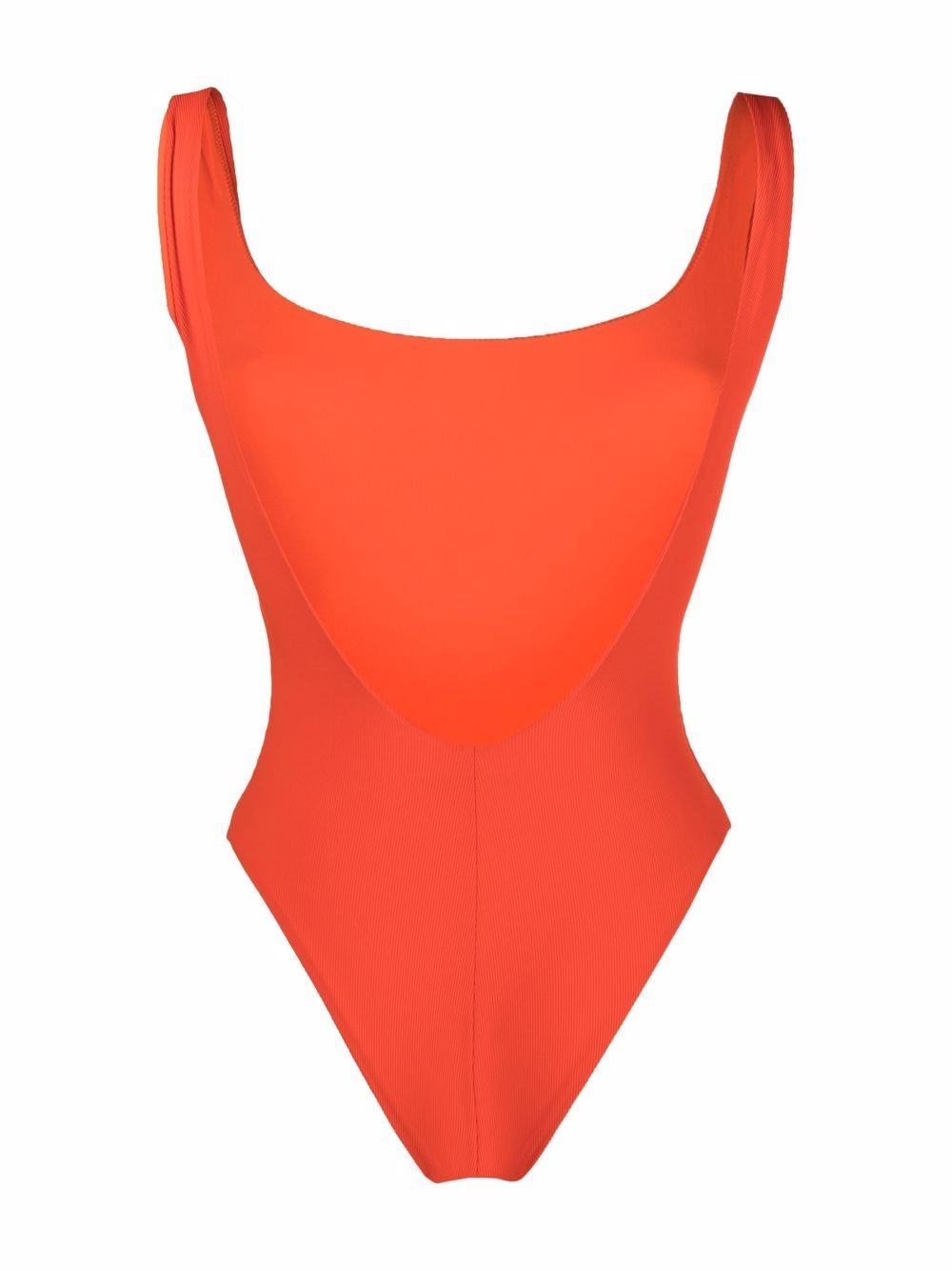scoop-neck swimsuit - 2