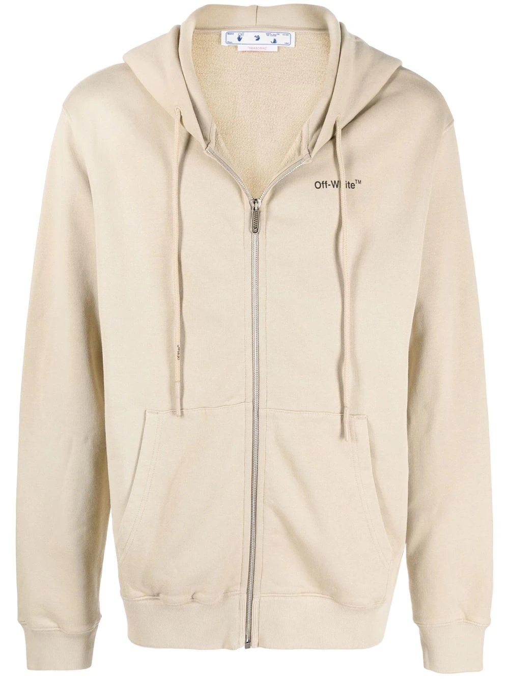 Arrows-print hoodie - 1