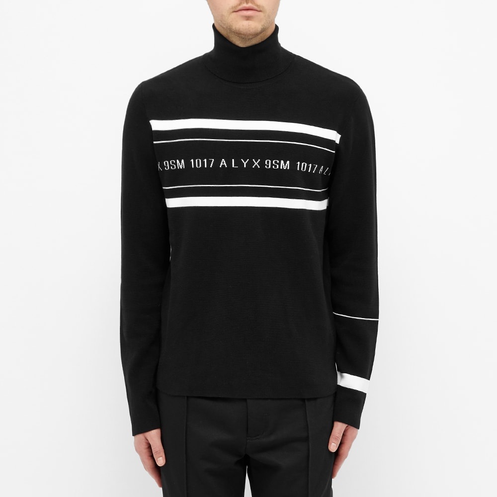 1017 ALYX 9SM Logo Rollneck Knit - 4