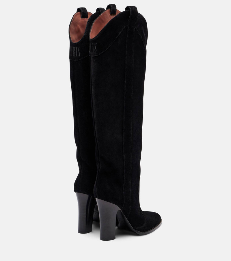 PARIS TEXAS Lavinia suede knee-high boots outlook