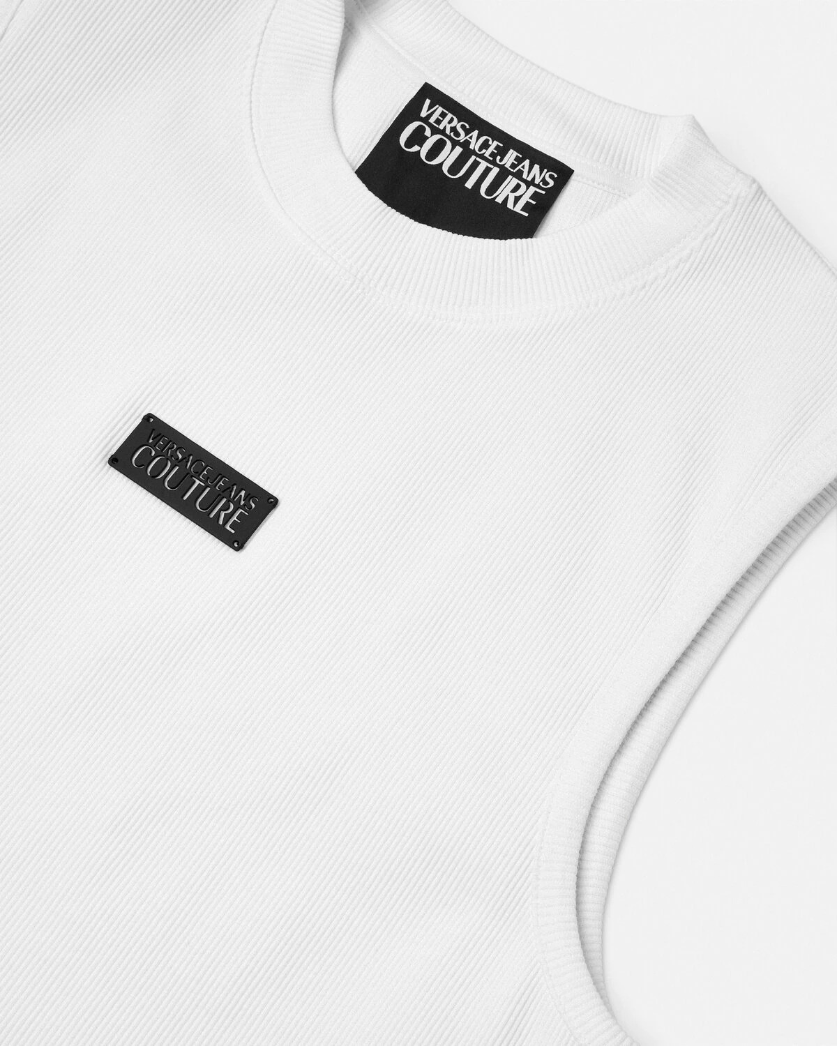 Logo Slim-Fit Ribbed Tank Top - 2