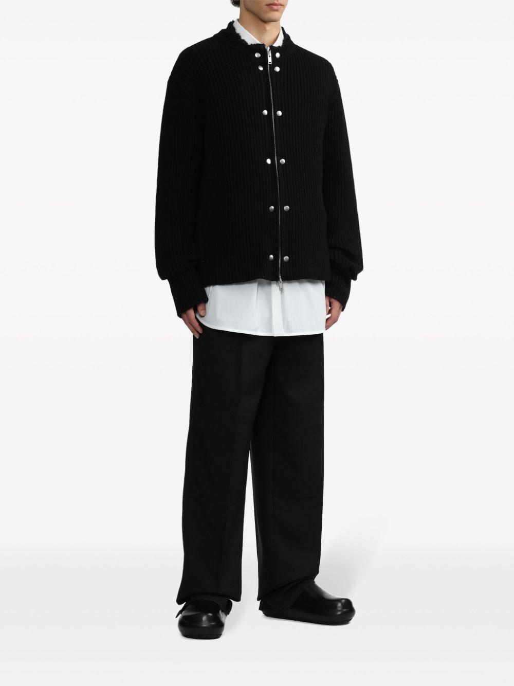 tailored wide-leg trousers - 2