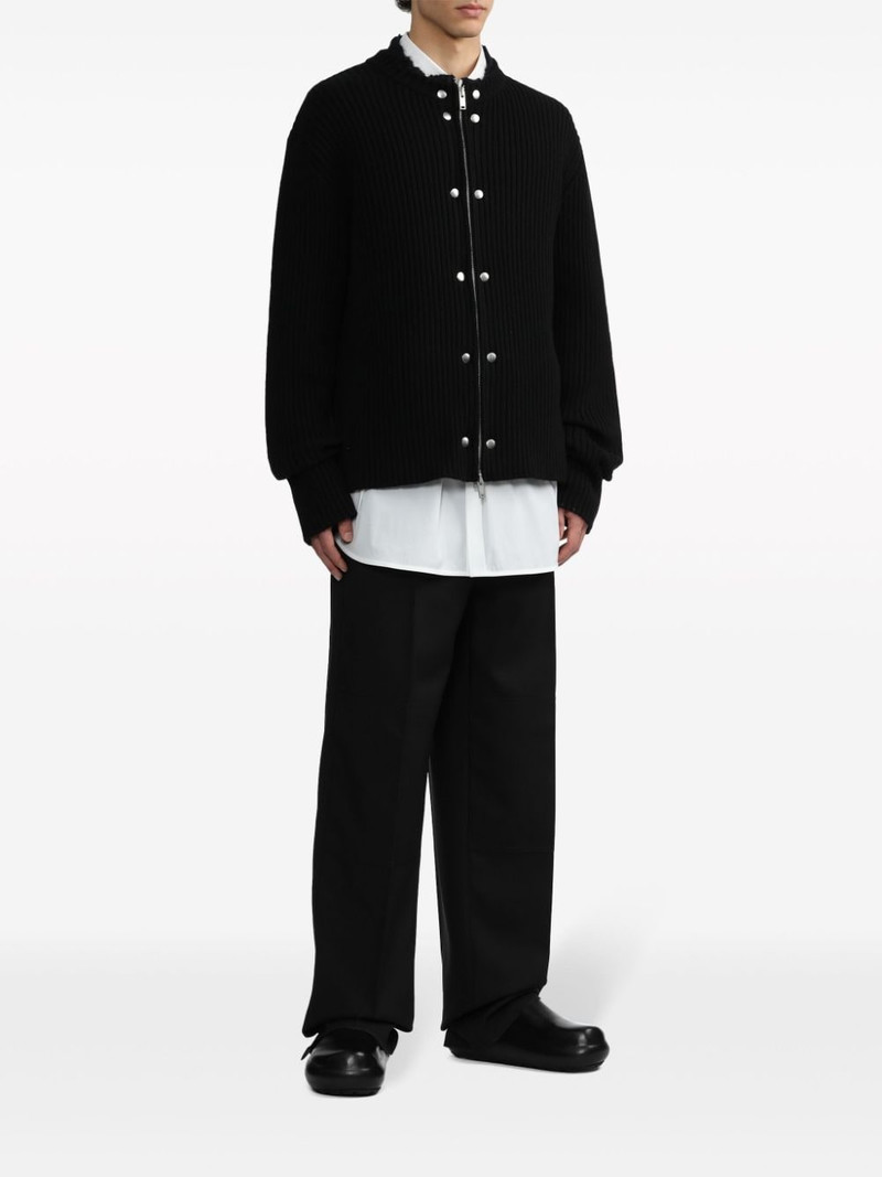 Jil Sander tailored wide-leg trousers outlook