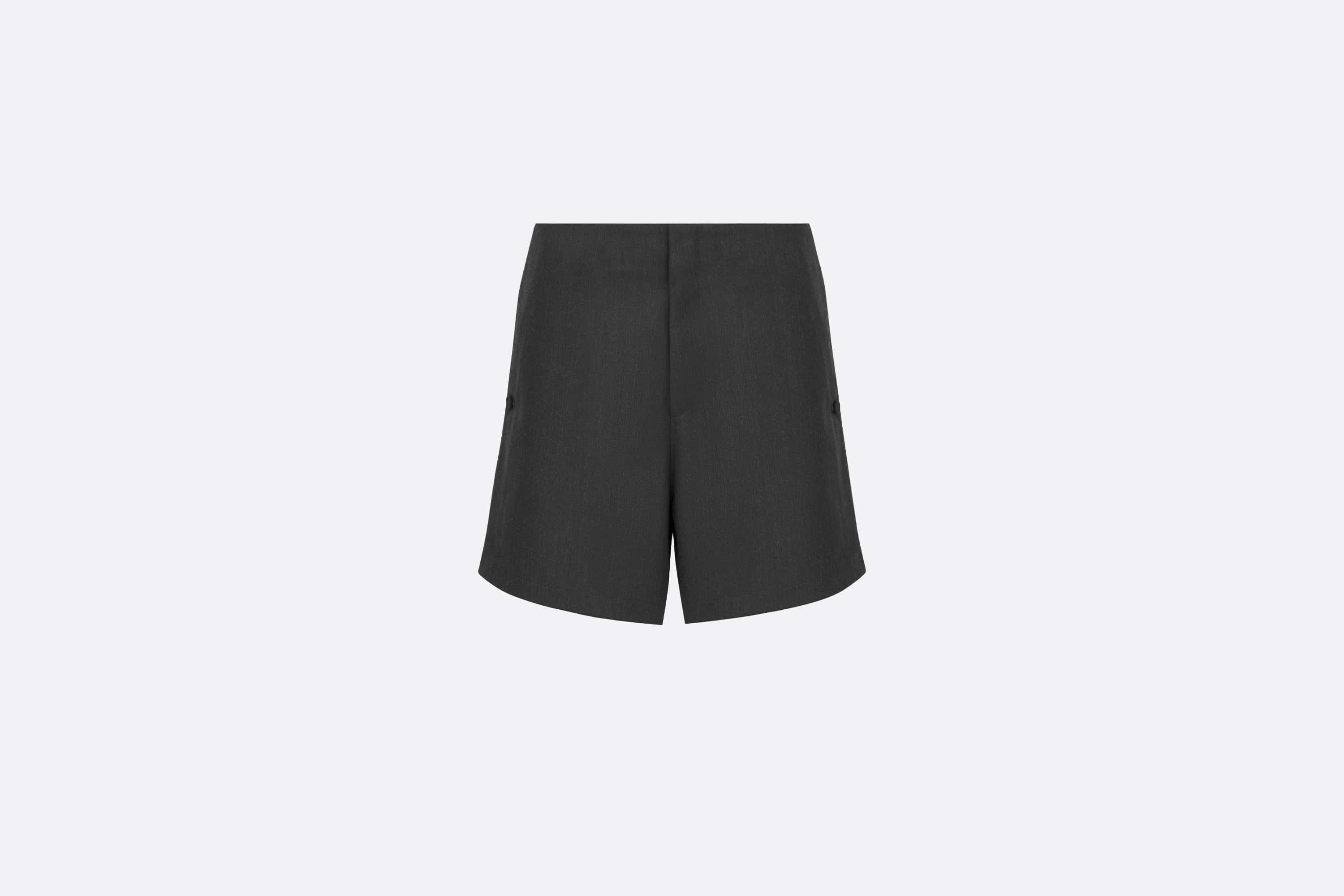 Tailored Shorts with Tied Bow - 1