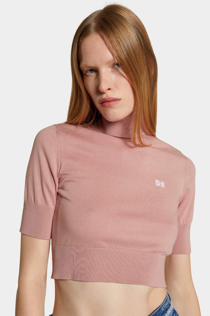 CROPPED D2 TURTLENECK - 5