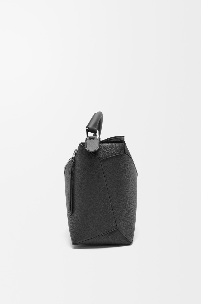 Large Puzzle Edge bag in grained calfskin 6