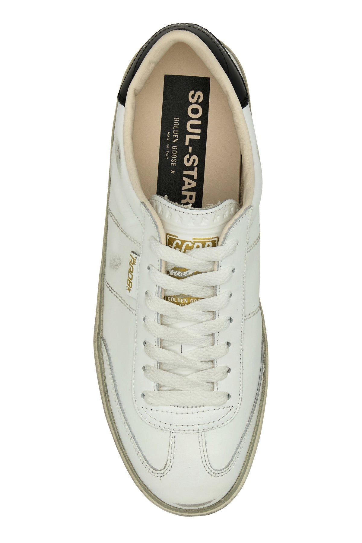 White leather Soul Star sneakers - 4