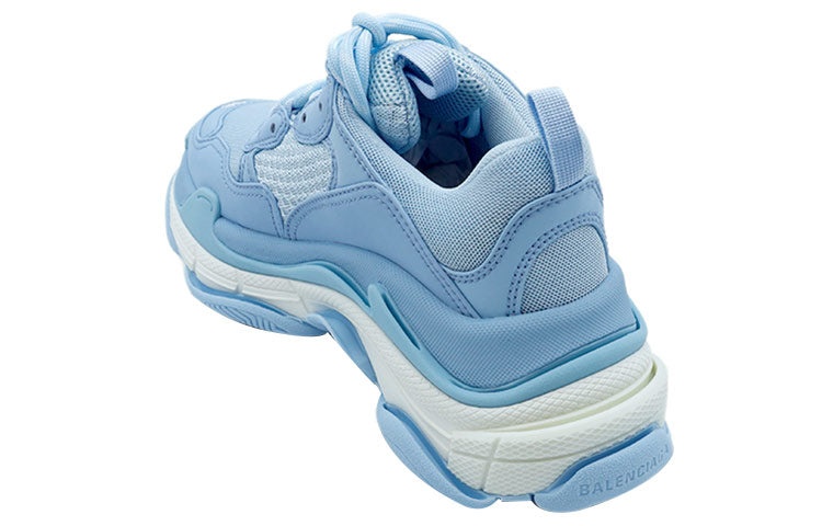 (WMNS) Balenciaga Triple S Sneaker 'Light Blue' 524039W2CA74090 - 2