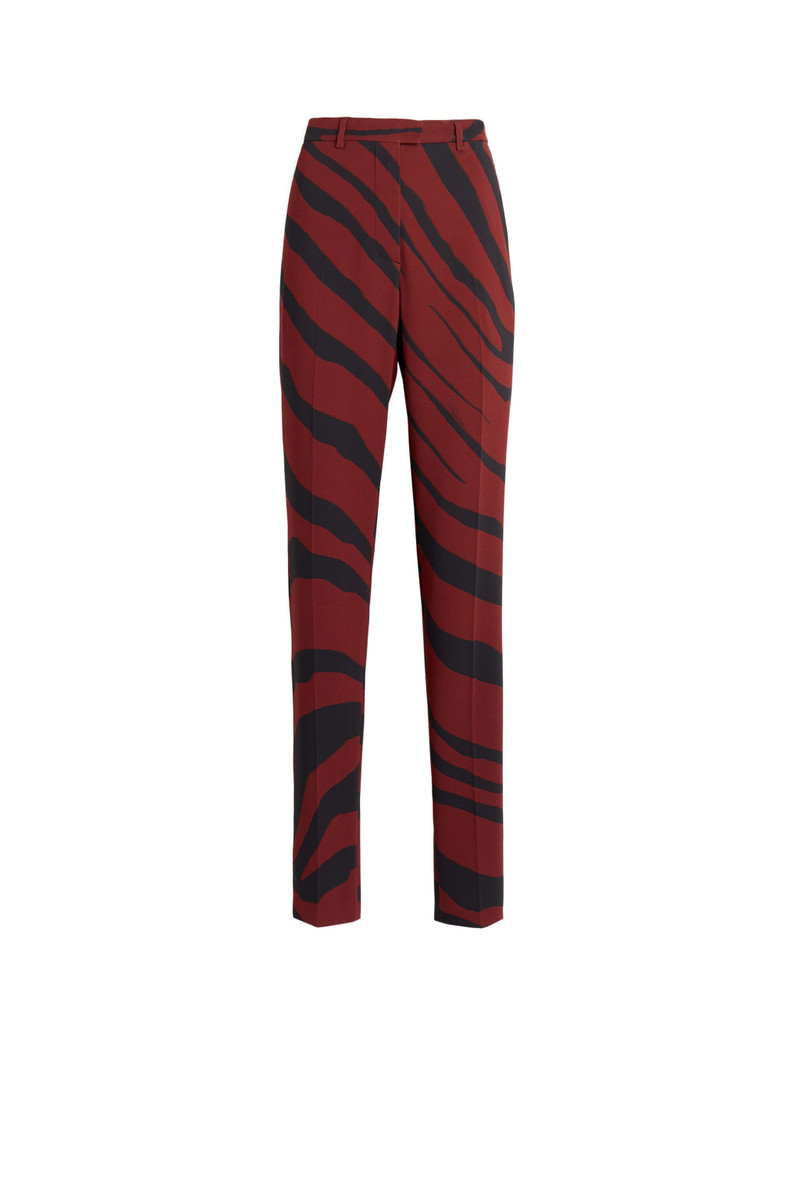 Zebra print trousers 1