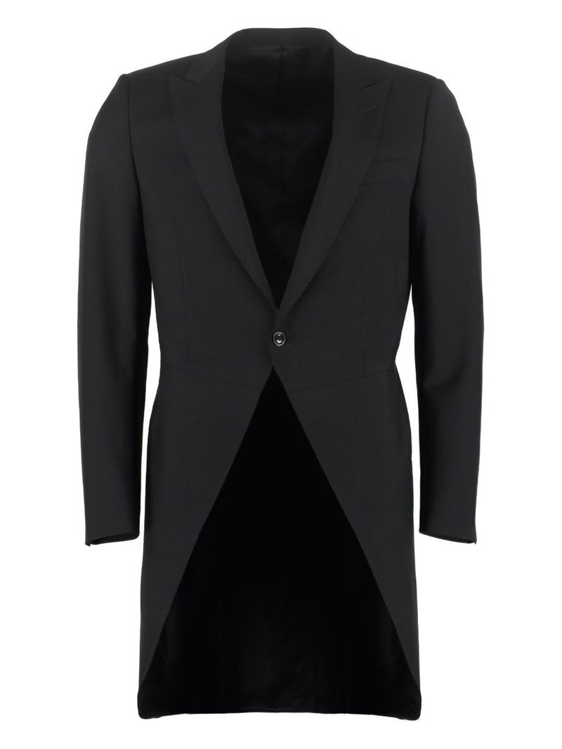 single-breasted long-sleeve jacket 1