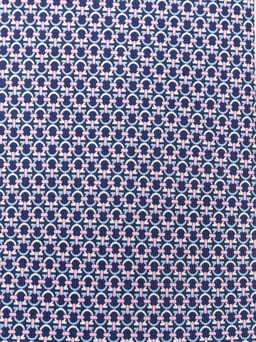 Gancini print tie - 2