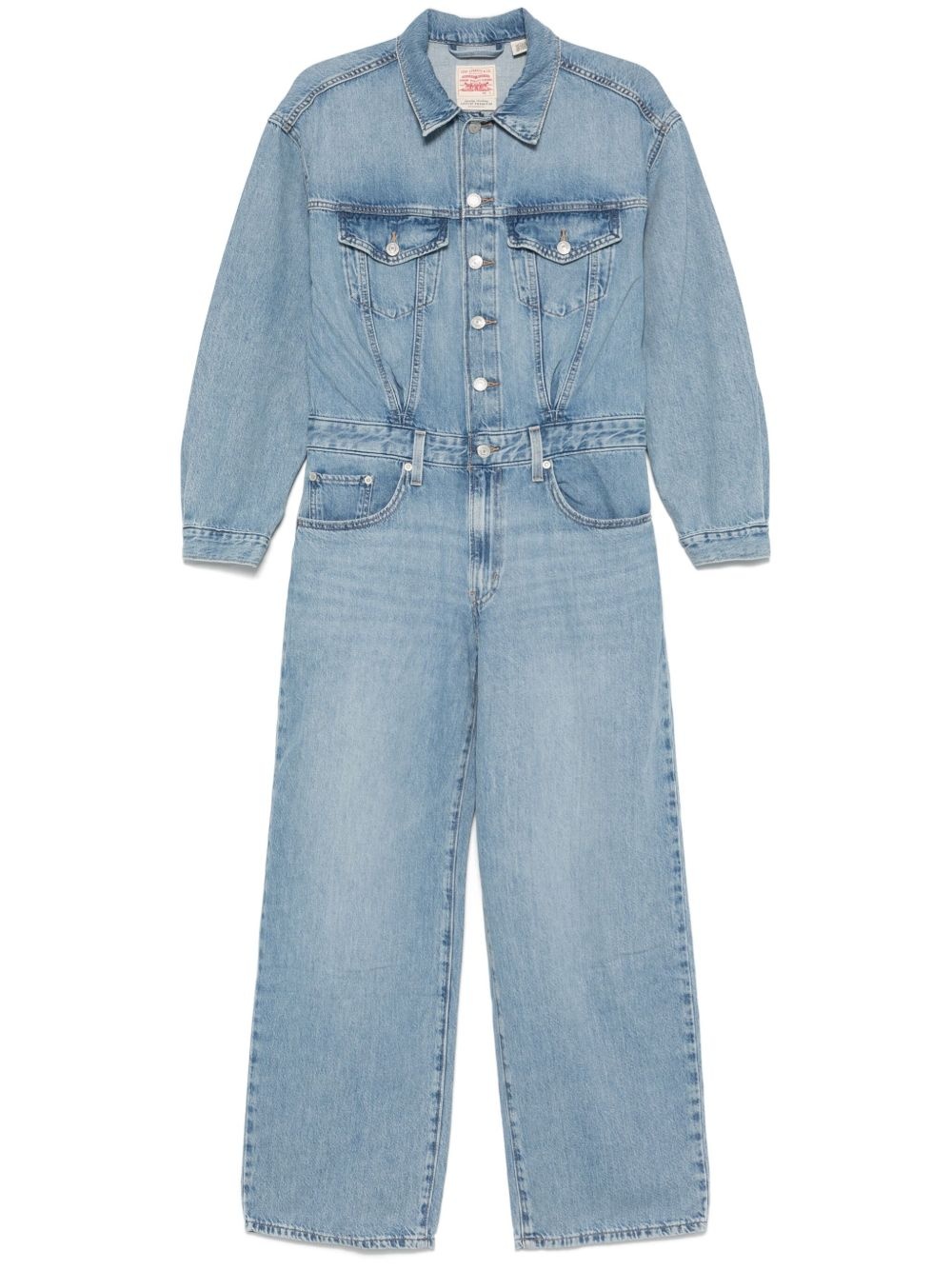 denim jumpsuit - 1