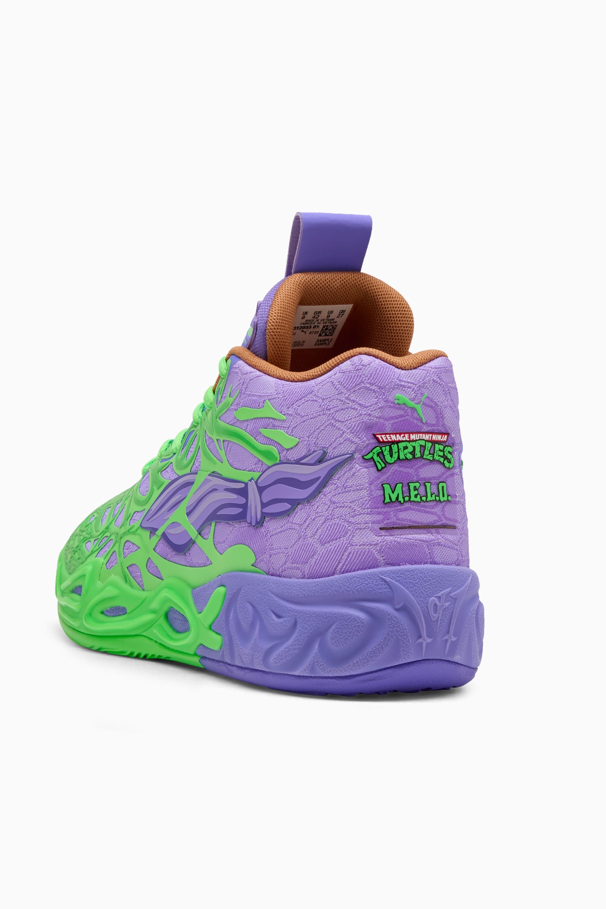PUMA x LAMELO BALL x TMNT MB.04 Raphael and Donatello Men's Basketball Shoes - 2