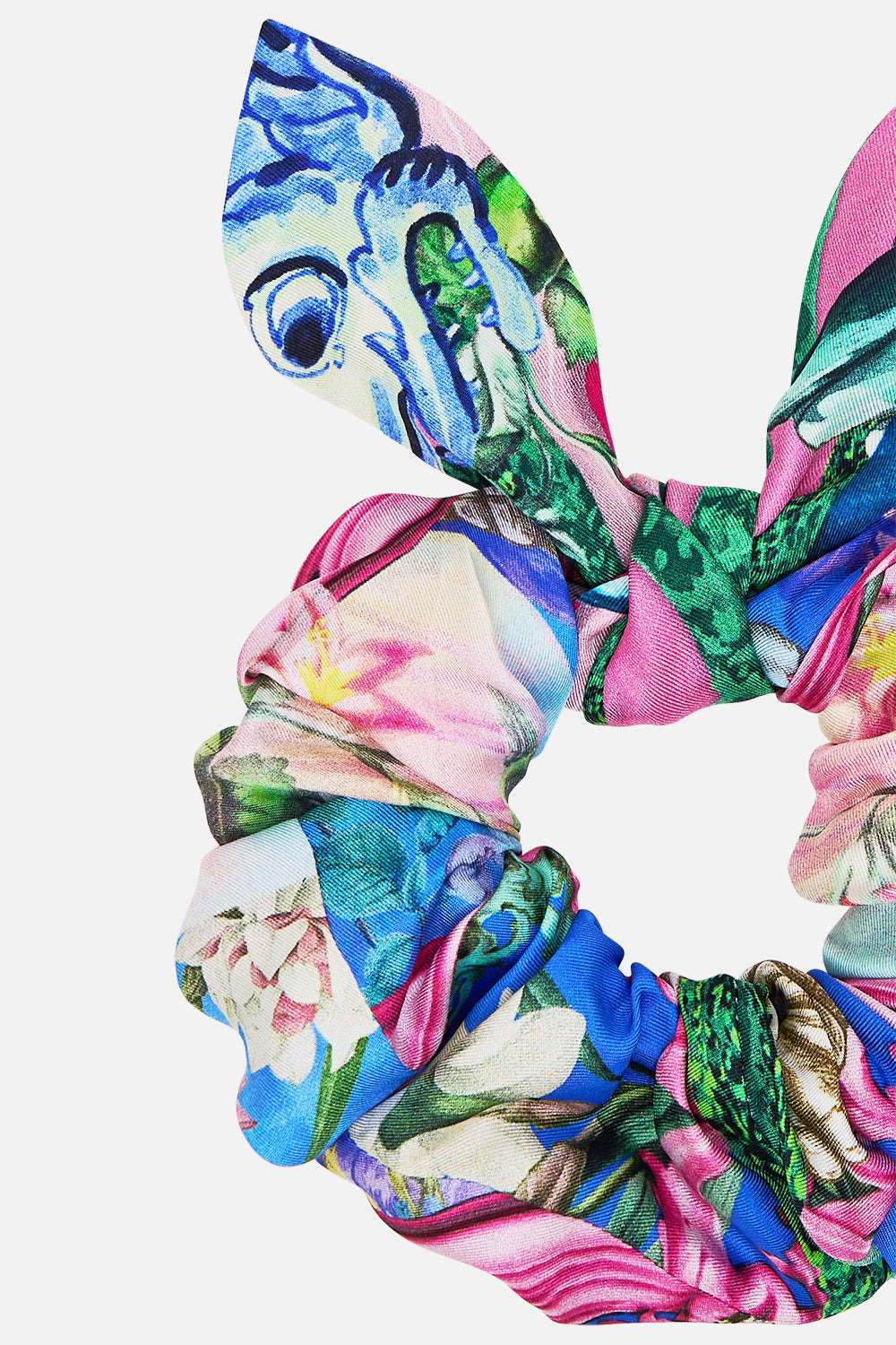 SCRUNCHIE WITH TIE - 2