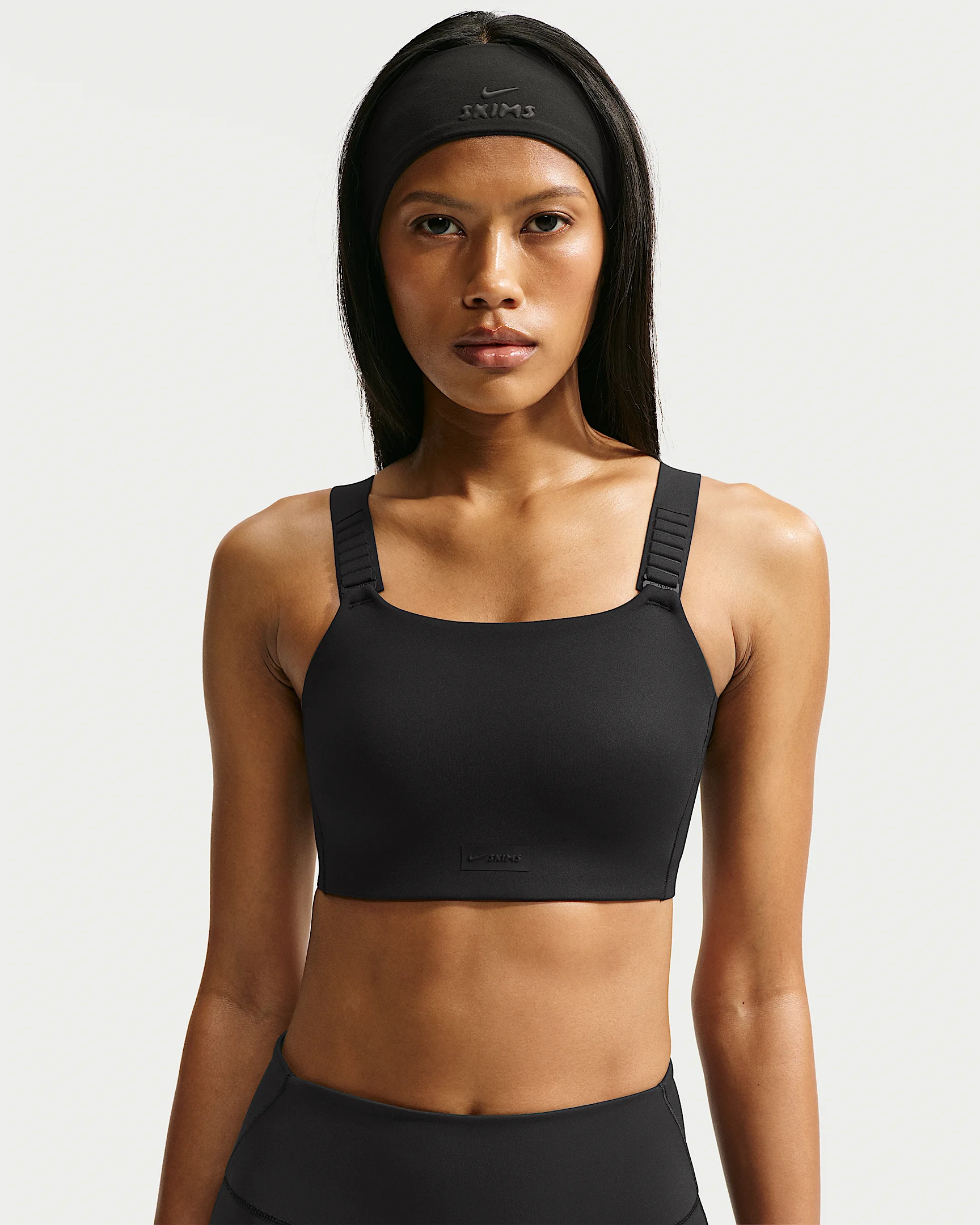 NikeSKIMS Matte Women's Wide-Strap Bra - 1