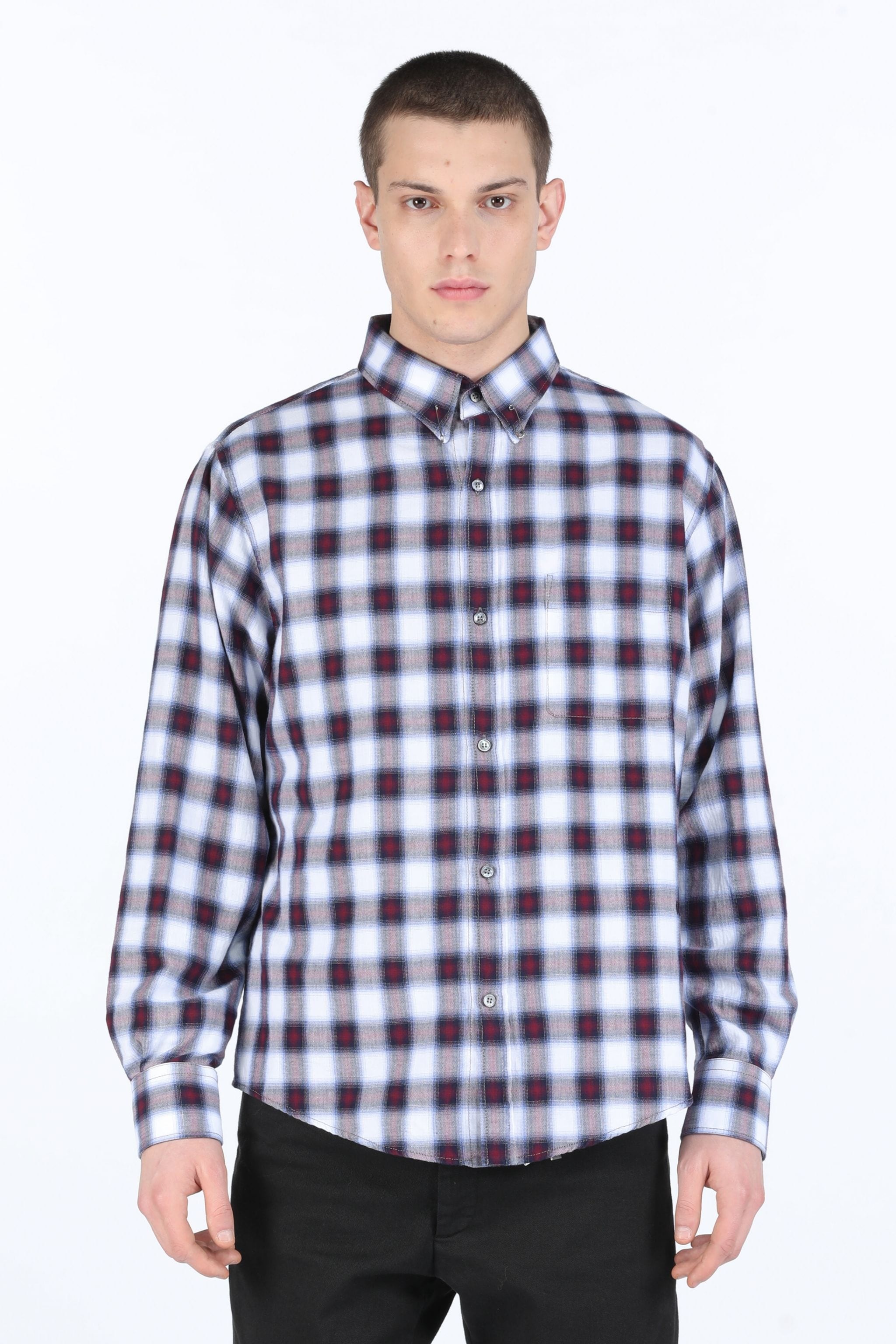 EMBELLISHED CHECKED SHIRT - 1