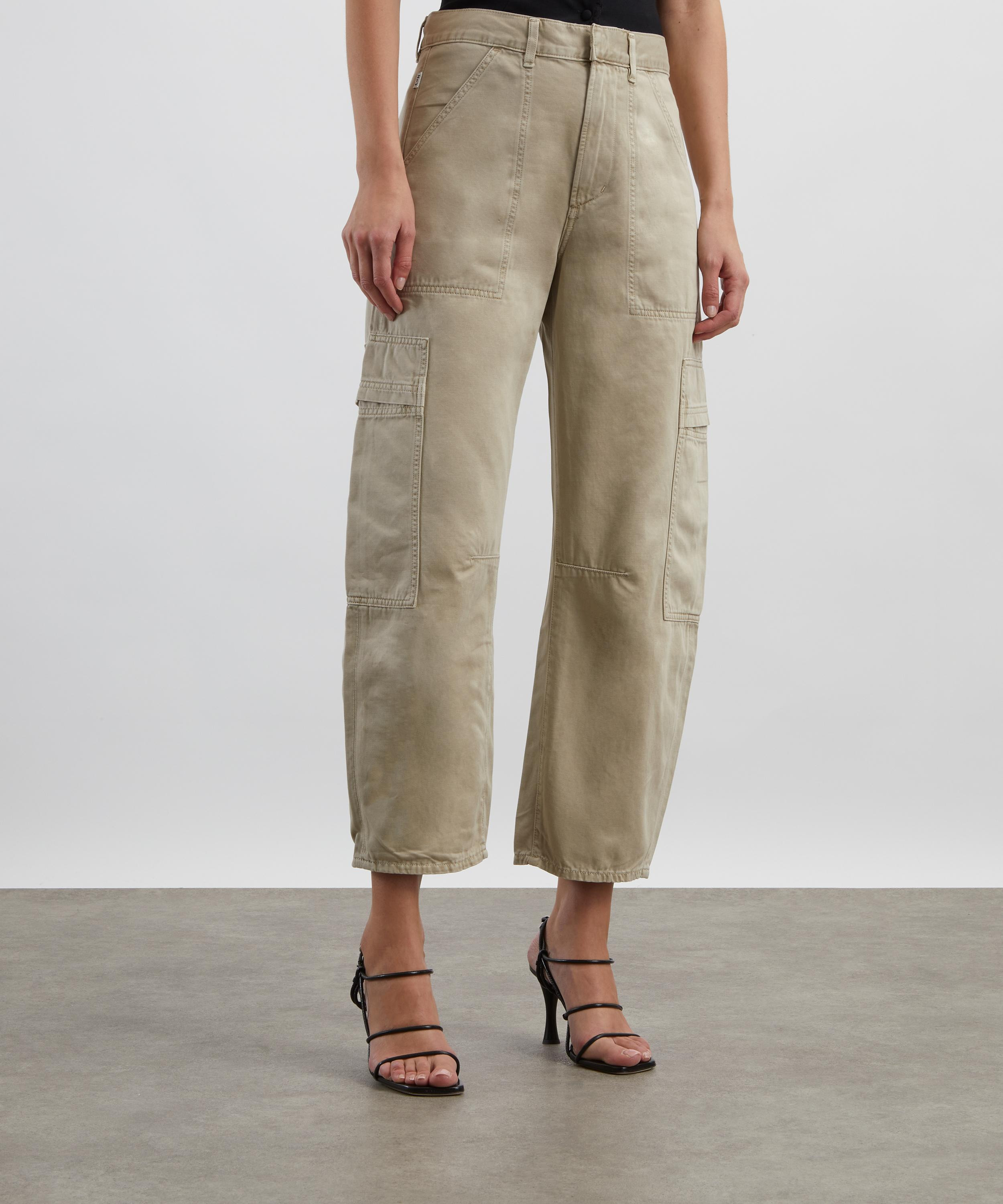 Marcelle Low Slung Cargo Trousers - 3