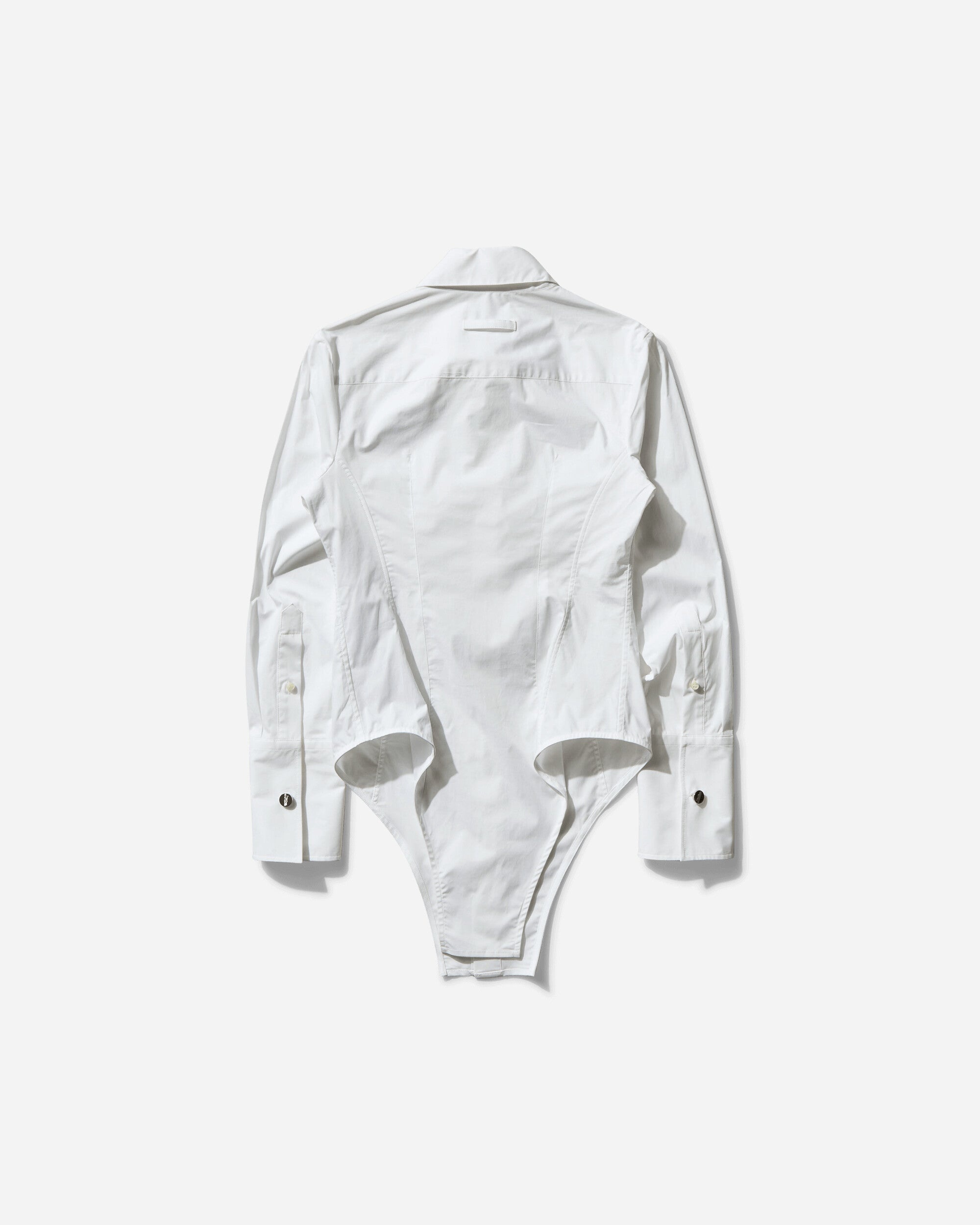 Women's Bodysuit Shirt White - 2