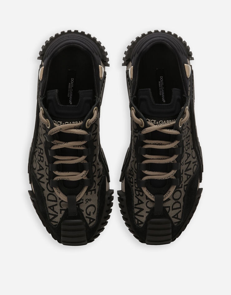 Coated jacquard NS1 sneakers - 4
