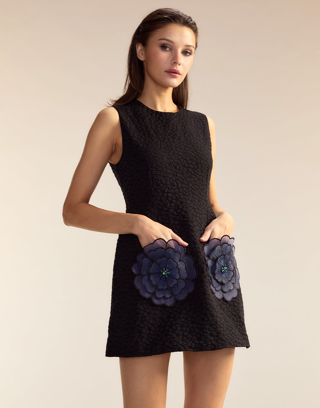 Daphne Jacquard Dress - 3