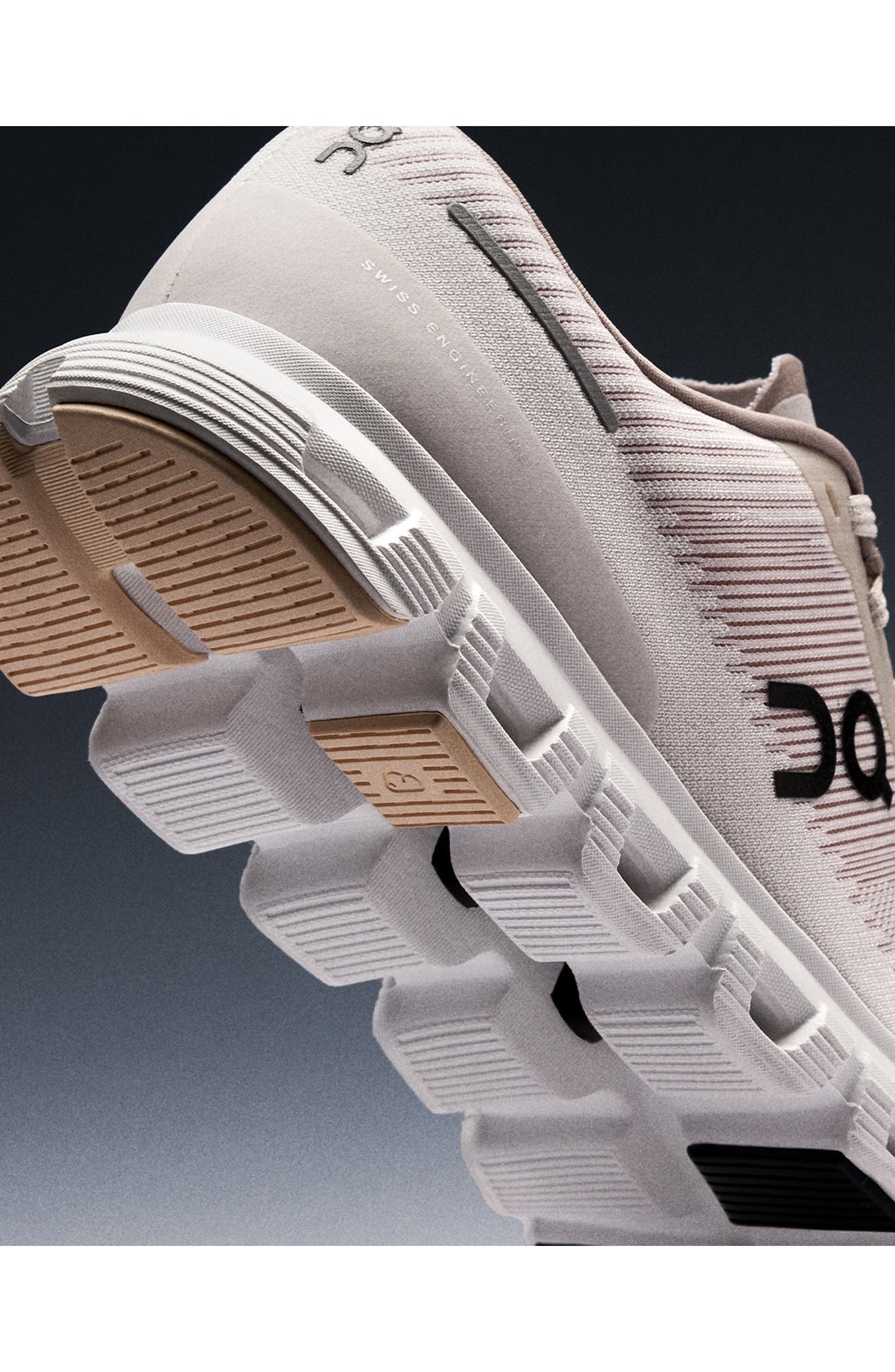 On Cloud 6 Push Sneaker in Pearl/Sandstone at Nordstrom - 6
