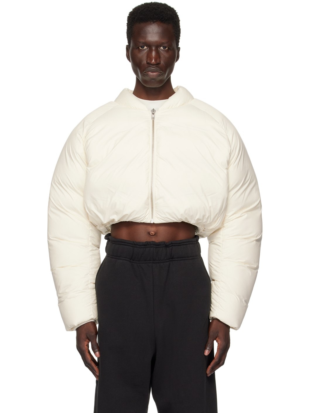 Off-White Pillow Down Bomber Jacket - 1