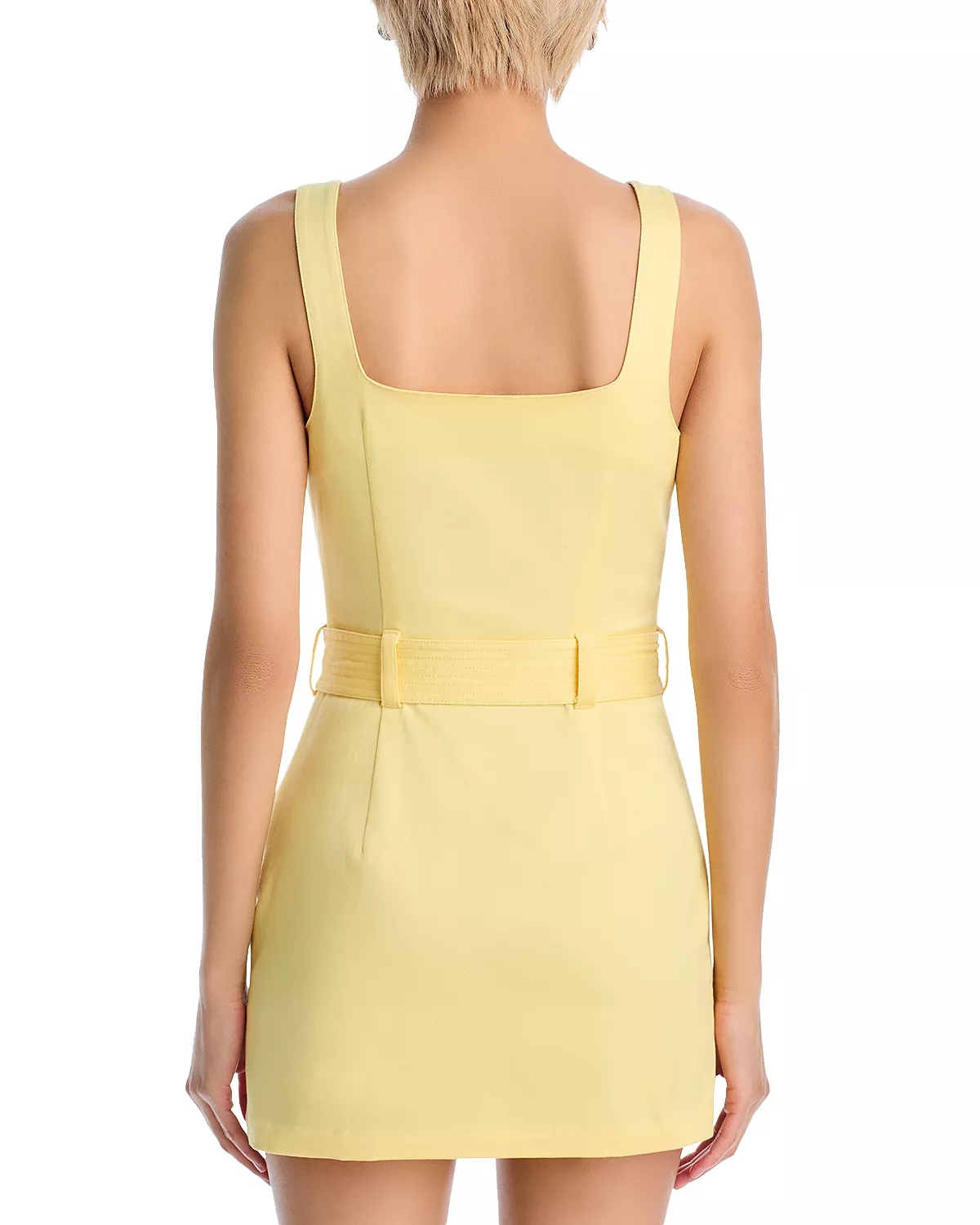 Midy Button Front Mini Dress - 4